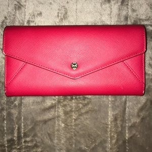 Bright Carnival Red Tory Burch Wallet